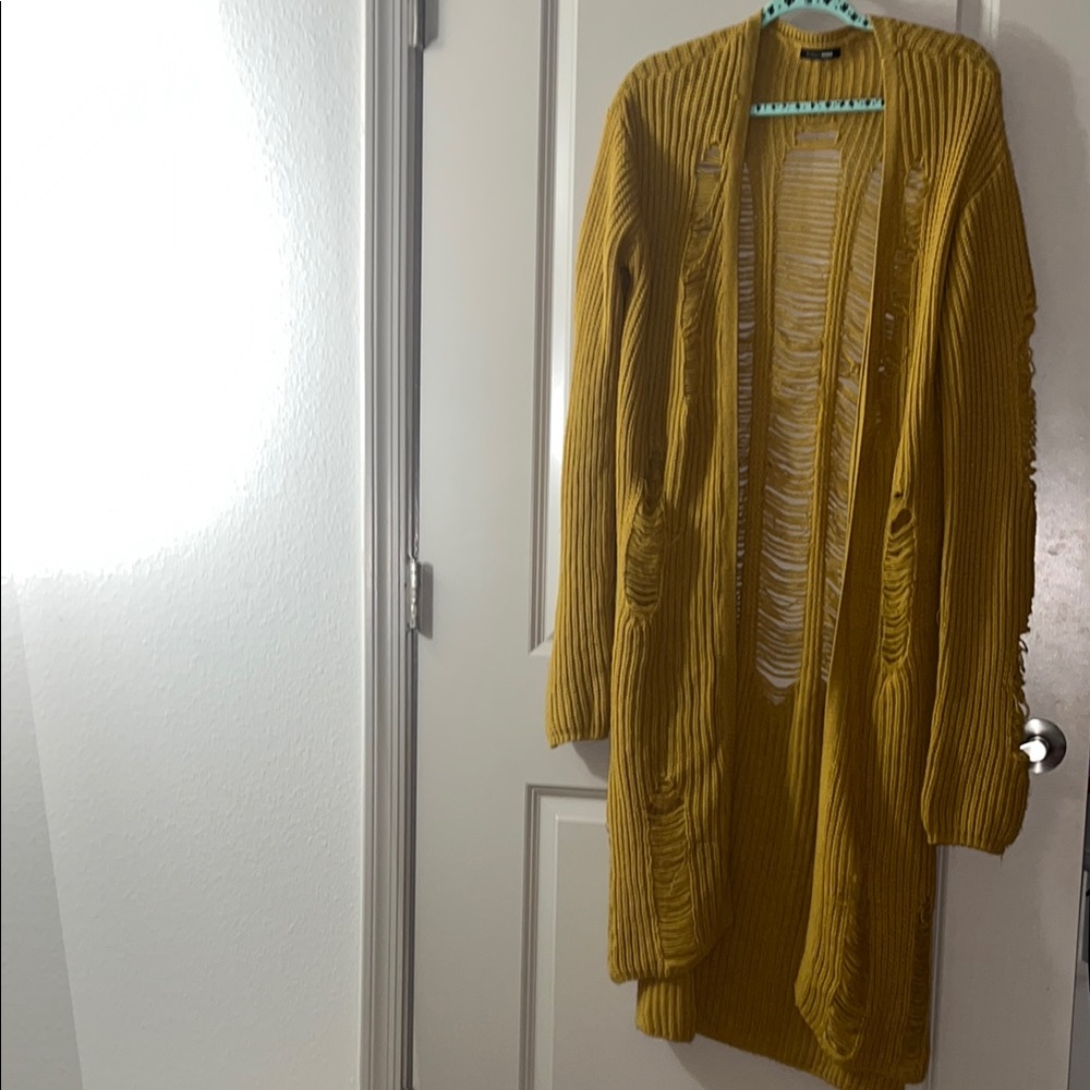 Mustard Yellow Women's Sweater